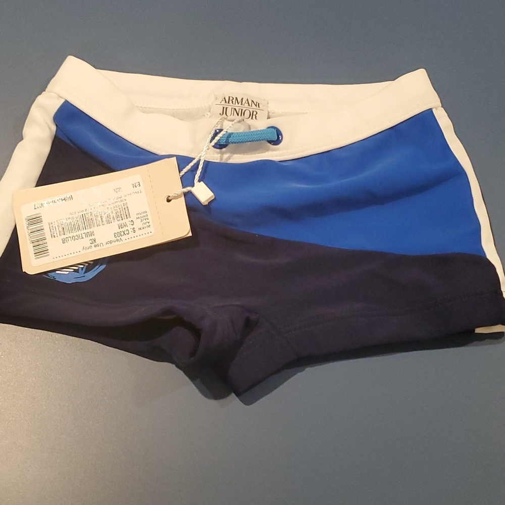 Armani nwt swimming wear 2t for a boy